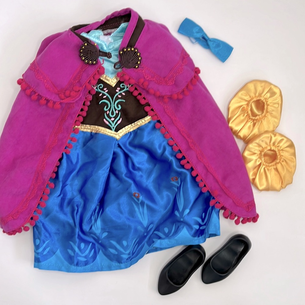 18” Doll Frozen Anna Costume